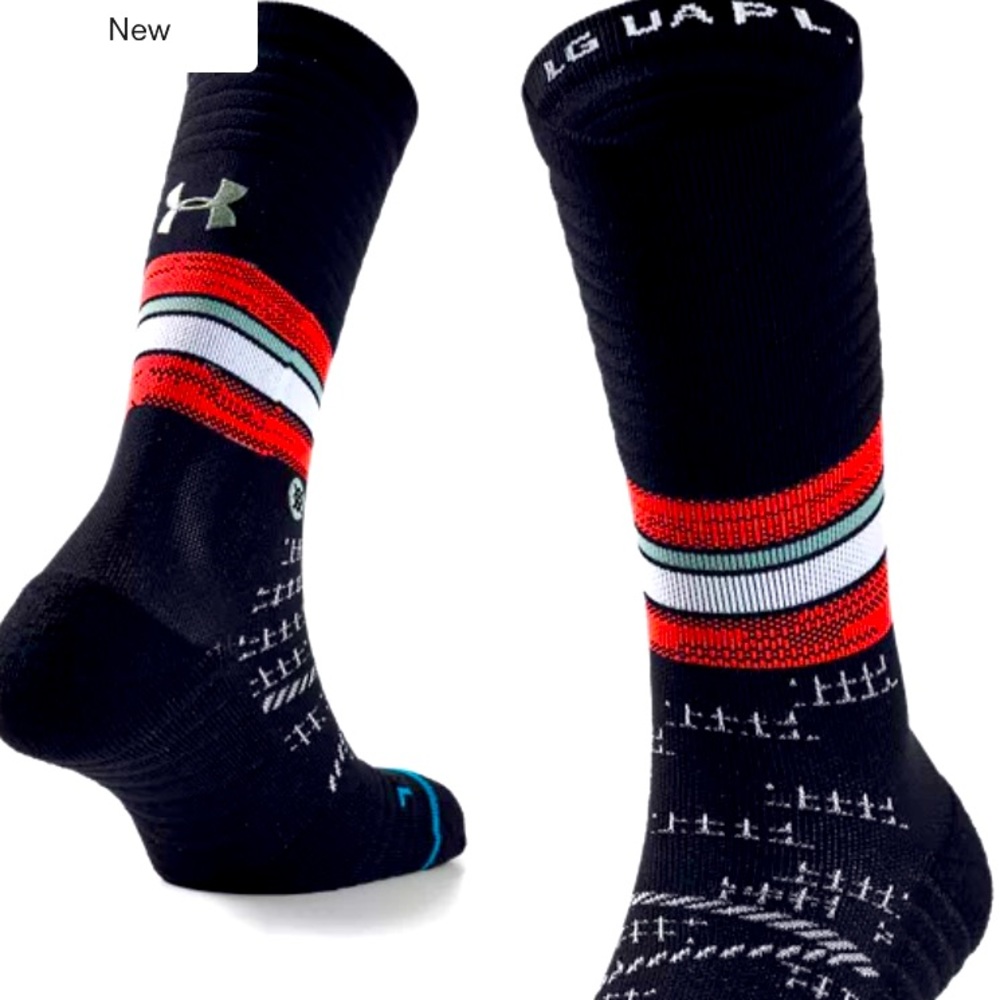 UA Stance Fat Tire Unisex Training Crew Socks